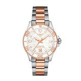 Tissot Seastar White Dial Stainless Steel Strap Men Watch T1202102211100