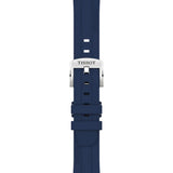 Tissot Seastar 1000 Blue Silicone Strap Men's Watch - Chronograph | T1202171704100