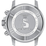 Tissot Seastar Chronograph Gray Dial And Fabric Strap Men Watch T1204171708101