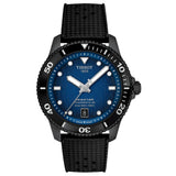Tissot Seastar 1000 Powermatic 80 Black Rubber Strap Men's Watch T1208073704100
