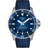 Tissot Seastar Blue Silicone Strap Men's Watch T1209071704100