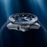 Tissot Seastar Blue Silicone Strap Men's Watch T1209071704100