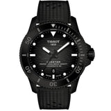 Tissot Seastar Professional Black Rubber Strap Men's Watch T1209073705100