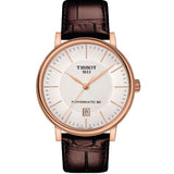 TISSOT T1224073603100 CARSON POWERMATIC 80 MEN'S WATCH