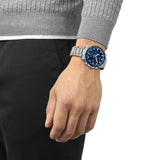 Tissot Supersport Blue Dial Stainless Steel Strap Men's Watch - Chronograph | T1254171104100