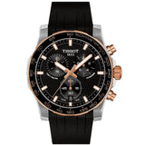 Tissot Supersport Black Rubber Strap Men's Watch - Chronograph | T1254172705100