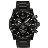 Tissot Supersport Black Dial Stainless Steel Strap Men's Watch - Chronograph | T1254173305100