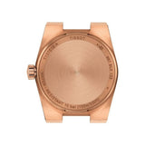 TISSOT PRX T1370103350600 25mm CARNATION GOLD STEEL WATCH