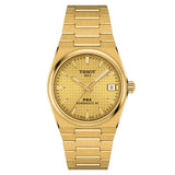Tissot PRX Gold Dial Stainless Steel Strap Unisex Watch T1372073302100