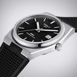 Tissot PRX Powermatic Black Dial And Rubber Strap Men Watch T1374071705100