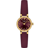 Tissot Lovely Round Red Leather Strap Women's Watch T1400093637100