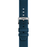 Tissot T- Race Blue Synthetic Strap Men's Watch - Tachymeter | T1414172704100