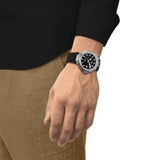 Tissot T-Race Powermatic 80 Black Silicone Strap Men's Watch T1418071705100