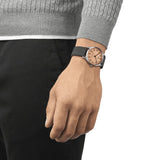 Tissot Heritage Bronze Dial Black Leather Strap Men Watch T1424641633200