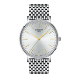 Tissot Every Time Silver Dial Stainless Steel Strap Men Watch T1434101101101