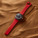 Tissot Powermatic 80 Red Rubber Strap Men Watch T1454079705702