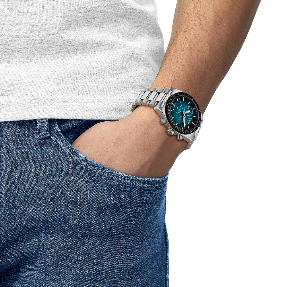 Tissot PR516 Chrono Silver Stainless Steel Strap Men's Watch T1494171104101