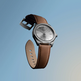 Tissot PRC Brown Leather Strap Men Watch T1514221603100