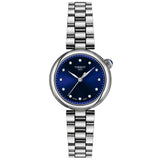 Tissot Desir Blue Dial Silver Stainless Steel Strap Women's Watch T1520101104600