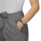 Tissot Desir Blue Leather Strap Women's Watch T1522073613100