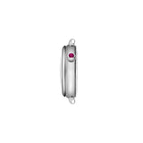 Tissot Desir Red Dial Silver Stainless Steel Women's Watch - Moon Phase | T1522231142600
