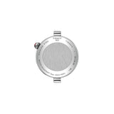 Tissot Desir Red Dial Silver Stainless Steel Women's Watch - Moon Phase | T1522231142600