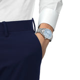 Tissot Ballade Ice Blue Dial Silver Stainless Steel Strap Men's Watch T1564081135300