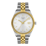TISSOT BALLADE 40mm TWO-TONE GOLD STEEL WATCH T1564102203100