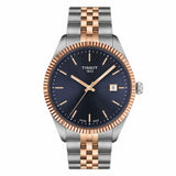TISSOT BALLADE 40mm TWO-TONE ROSE GOLD STEEL WATCH T1564102204100