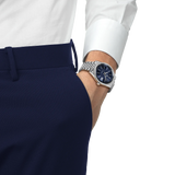Tissot Visodate Blue Dial Stainless Steel Strap Men's Watch - Date Display | T1574071104100