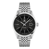 Tissot Visodate Black Dial Stainless Steel Strap Men's Watch - Date Display | T1574071105100