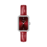 Tissot SRV 30mm Red Leather Strap Women Watch T1601101642300
