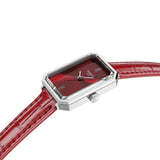Tissot SRV 30mm Red Leather Strap Women Watch T1601101642300