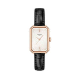 Tissot SRV Black Leather Strap Women's Watch - Swiss Quartz |  T1601103611300