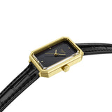 Tissot SRV 30mm Black Leather Strap Women Watch T1601103612600