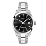 Tissot Gentleman Black Dial Stainless Steel Strap Men's Watch T1658071105100