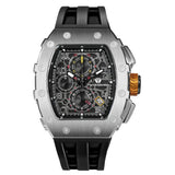 Tsar Bomba Black Silicone Strap Men's Watch TB8204Q-31 (14.5mm)