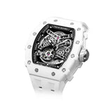 Tsar Bomba Automatic White FKM Rubber Strap Men's Watch TB8208C-07