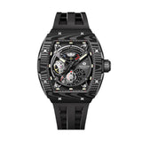 Tsar Bomba Automatic Black FKM Rubber Strap Men's Watch TB8210CFⅡ-01