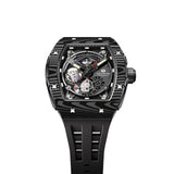 Tsar Bomba Automatic Black FKM Rubber Strap Men's Watch TB8210CFⅡ-01