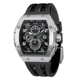 Tsar Bomba Black Silicone Strap Men's Watch TB8211Q-01