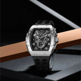 Tsar Bomba Black Silicone Strap Men's Watch TB8211Q-01
