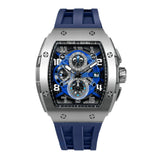 Tsar Bomba Blue Silicone Strap Men's Watch TB8211Q-03