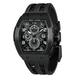 Tsar Bomba Black Silicone Strap Men's Watch TB8211Q-04