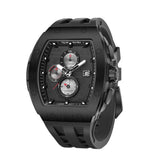 Tsar Bomba Black Silicone Strap Men's Watch TB8211QII-07