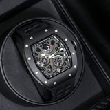 Tsar Bomba Automatic Black FKM Rubber Strap Men's Watch TB8212C-02