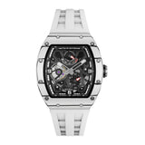 Tsar Bomba Automatic White FKM Rubber Strap Men's Watch TB8212CⅡ-01
