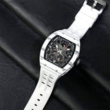 Tsar Bomba Automatic White FKM Rubber Strap Men's Watch TB8212CⅡ-01