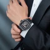 Tsar Bomba Automatic Black FKM Rubber Strap Men's Watch TB8212CⅡ-02