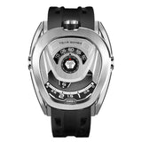 Tsar Bomba Automatic Black FKM Rubber Strap Men's Watch TB8213A(1+1)-02